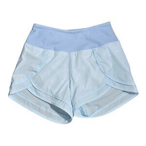 NWT | Soothfeel Light Blue Layered Performance Running Shorts | XXS